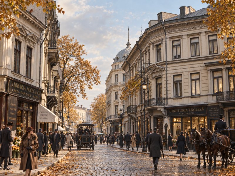 Cum își petreceau bucureștenii toamna acum 100 de ani